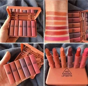 Lipstick Box Set of 6 Lipsticks